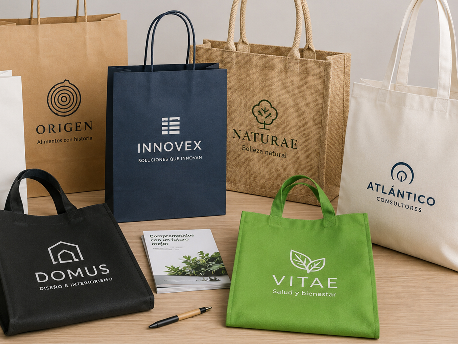 Cómo elegir bolsas personalizadas para ferias y eventos corporativos