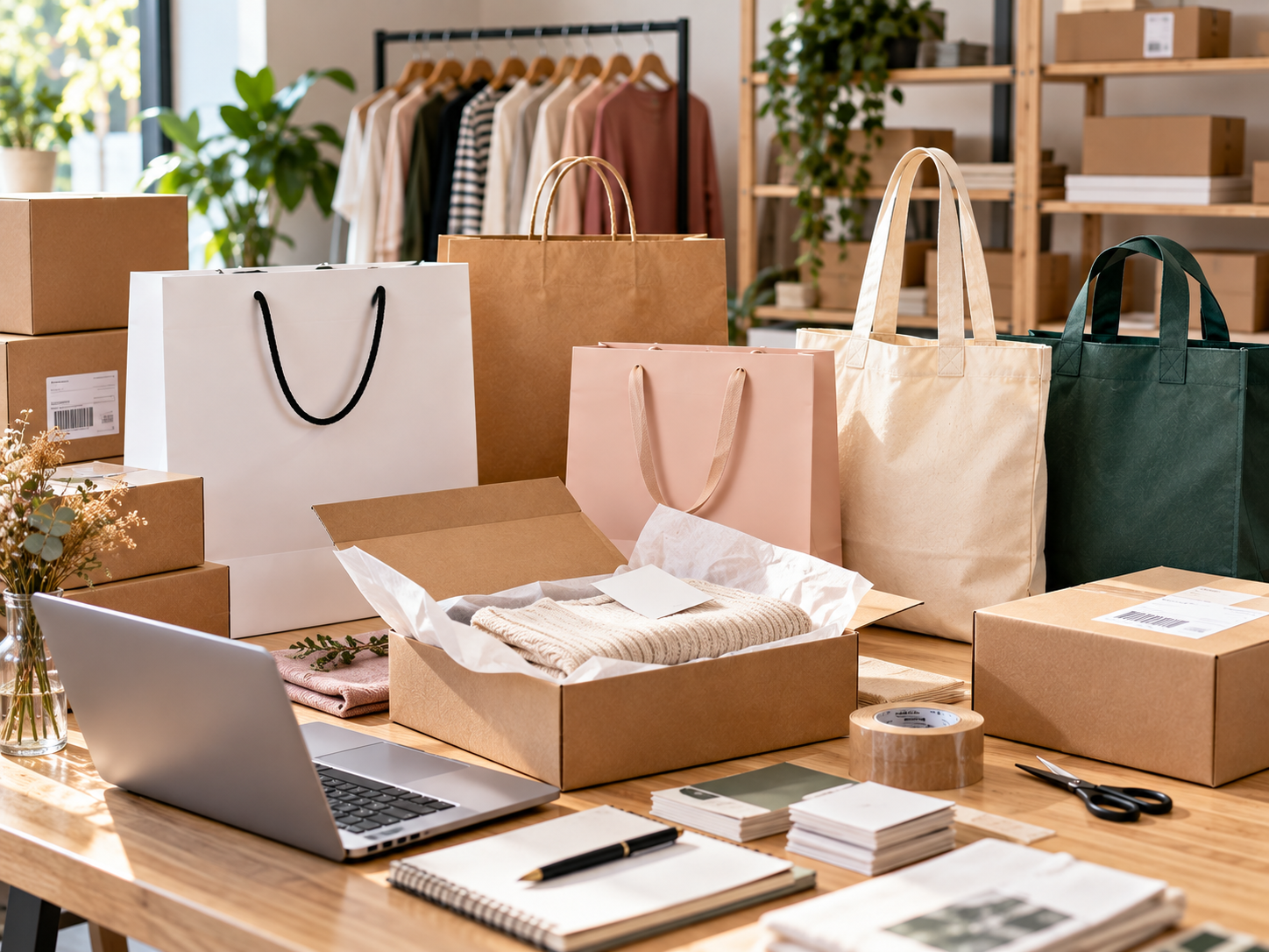Bolsas personalizadas para ecommerce: cómo mejorar la experiencia de tus pedidos online